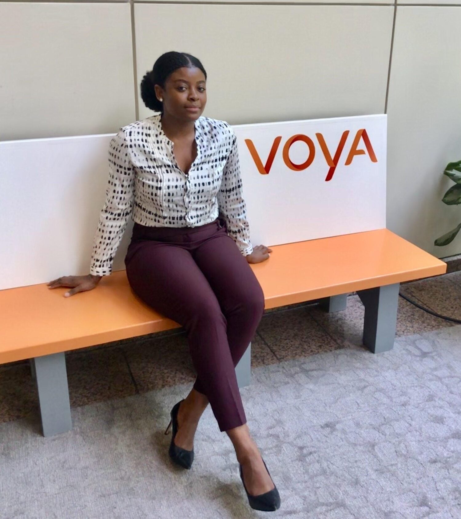 Summer Internship Spotlight Matabe Akoachere (MSF'20), Voya