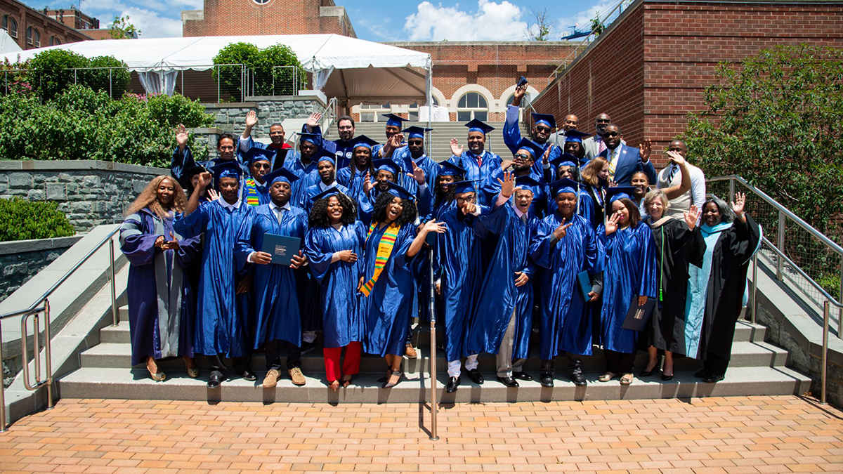 Group photo of Pivot Fellows at 2021 graduation.