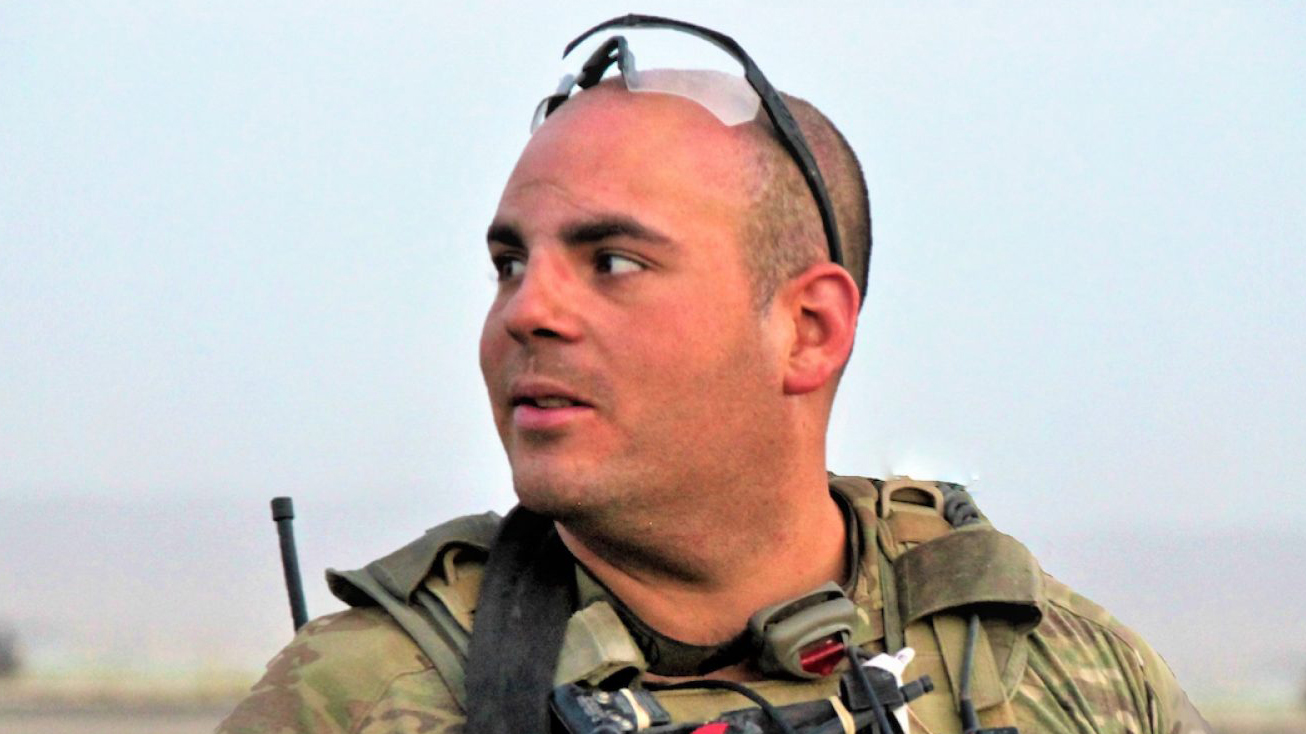 Headshot of Timothy Torres in his military uniform.