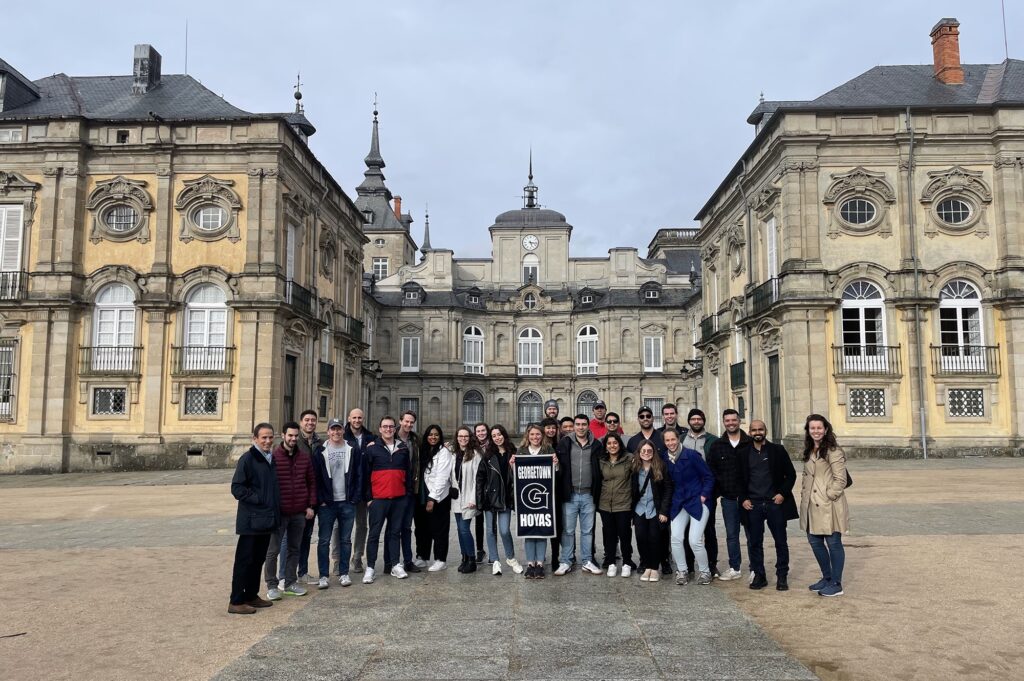 MBA students in spain