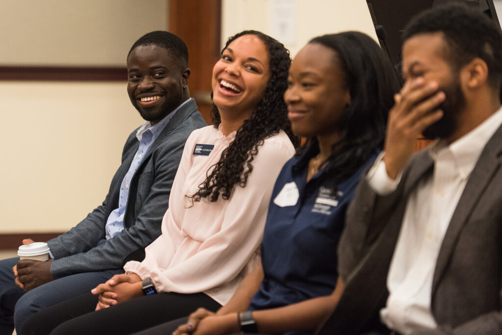 MBA students on panel for Focus on Diversity event