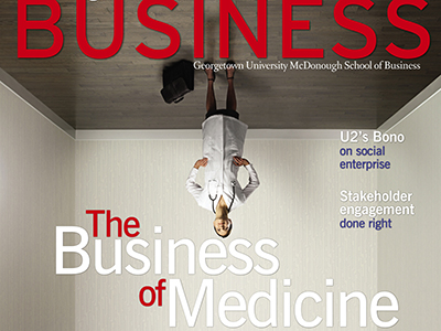 Winter 2013 Business Magazine Cover Story The Business of Medicine