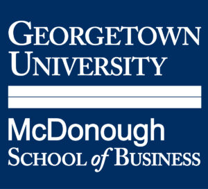 McDonough logo with blue backgroun