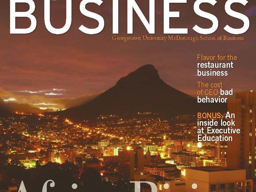 Spring 2014 Business Magazine Cover Story 