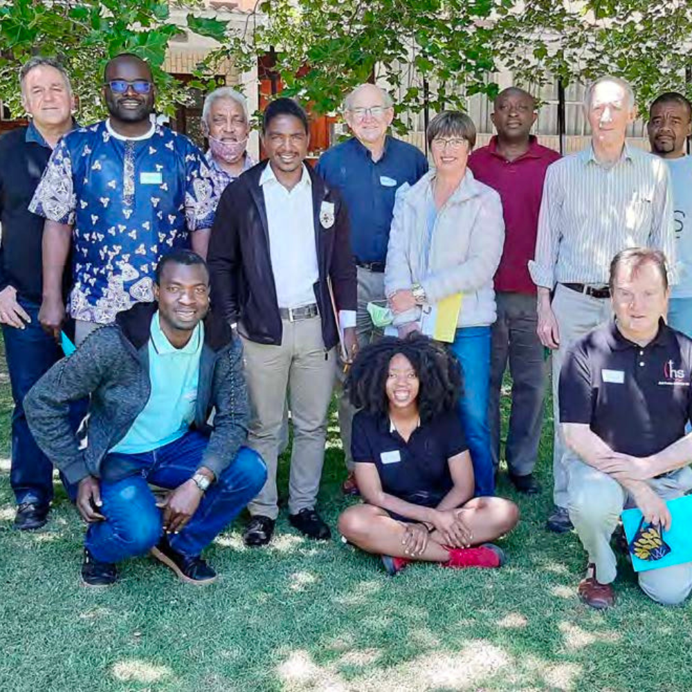 Chimhanda, the Jesuit community in Cape Town, and their partners in mission after a discernment exercise in Cape Town, South Africa