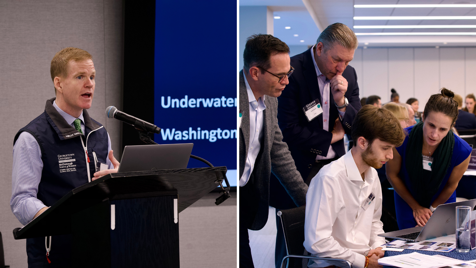 Georgetown's Steers Center for Global Real Estate Convenes Experts to Simulate Climate Change Effects on D.C. Infrastructure