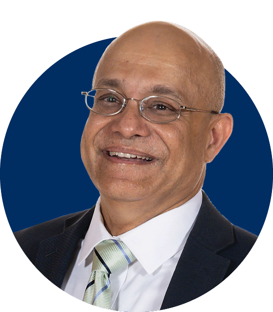 Dean Almeida Headshot for Georgetown Business Magazine