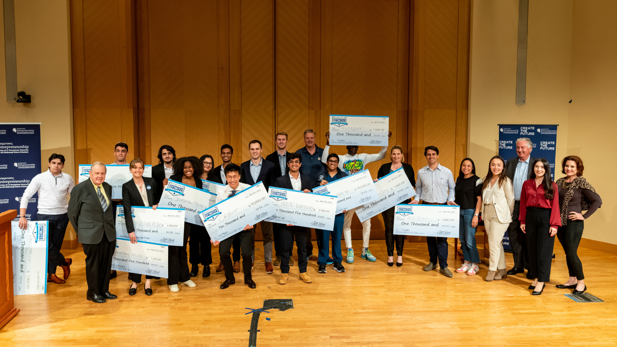 2023 Georgetown Entrepreneurship Challenge's Winners