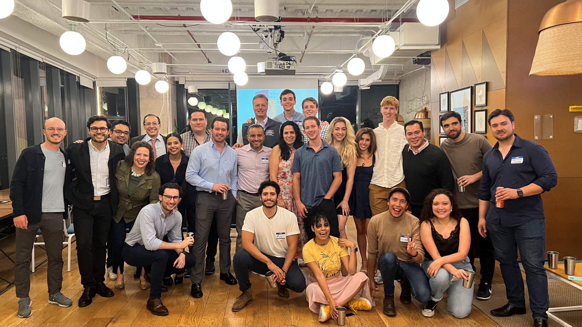 Georgetown Global Startup Interns Program's first cohort in Mexico City.