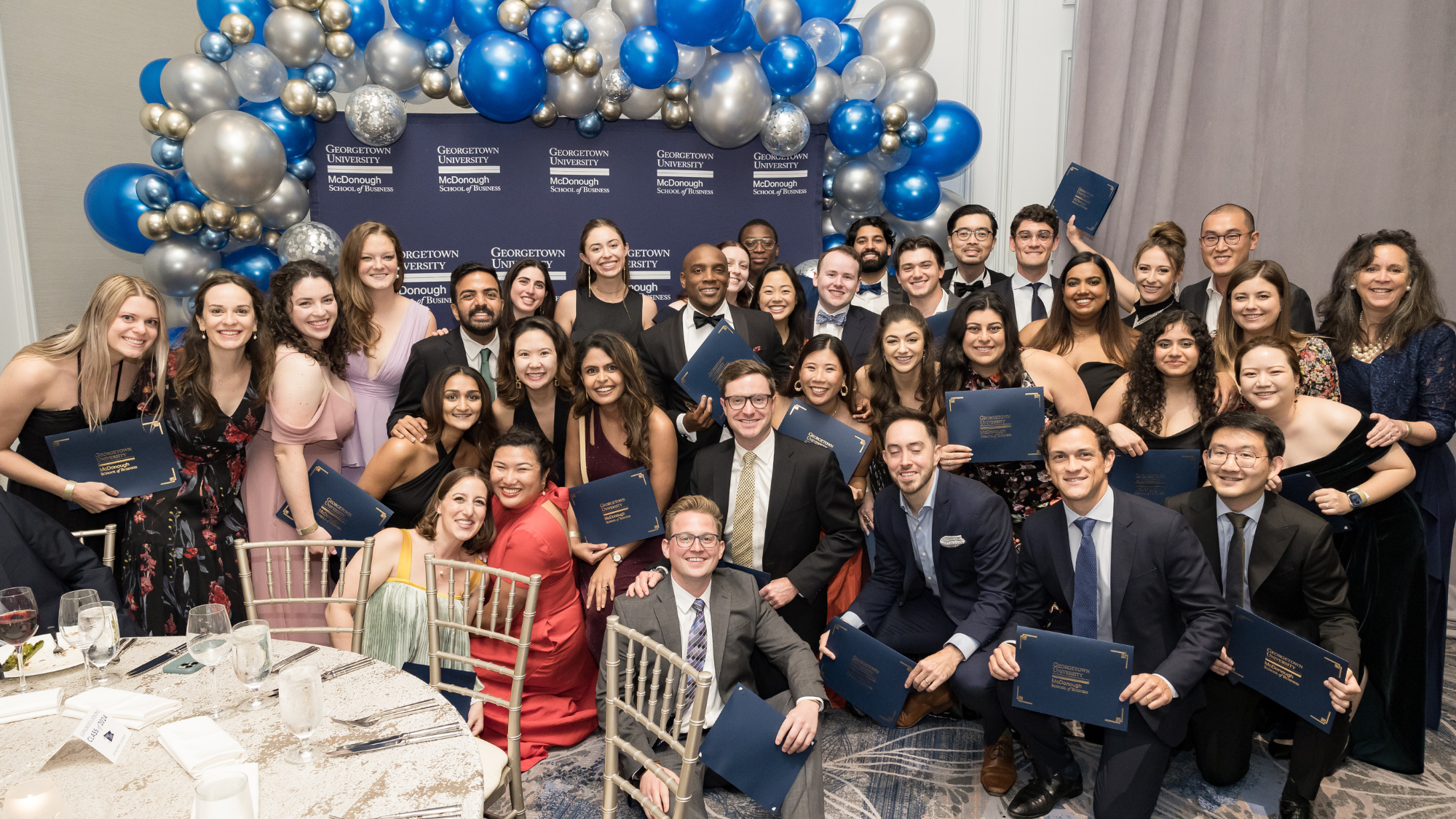 MBA Class of 2024 celebrates their accomplishments the MBA Awards and Gala