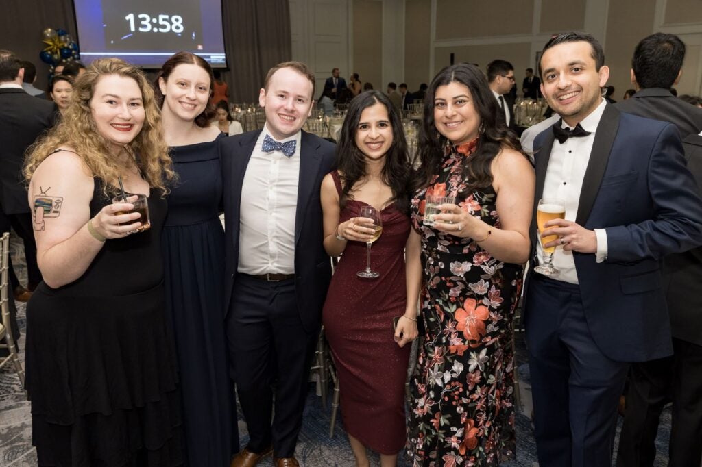 MBA Class of 2024 poses during the annual MBA Awards and Gala.