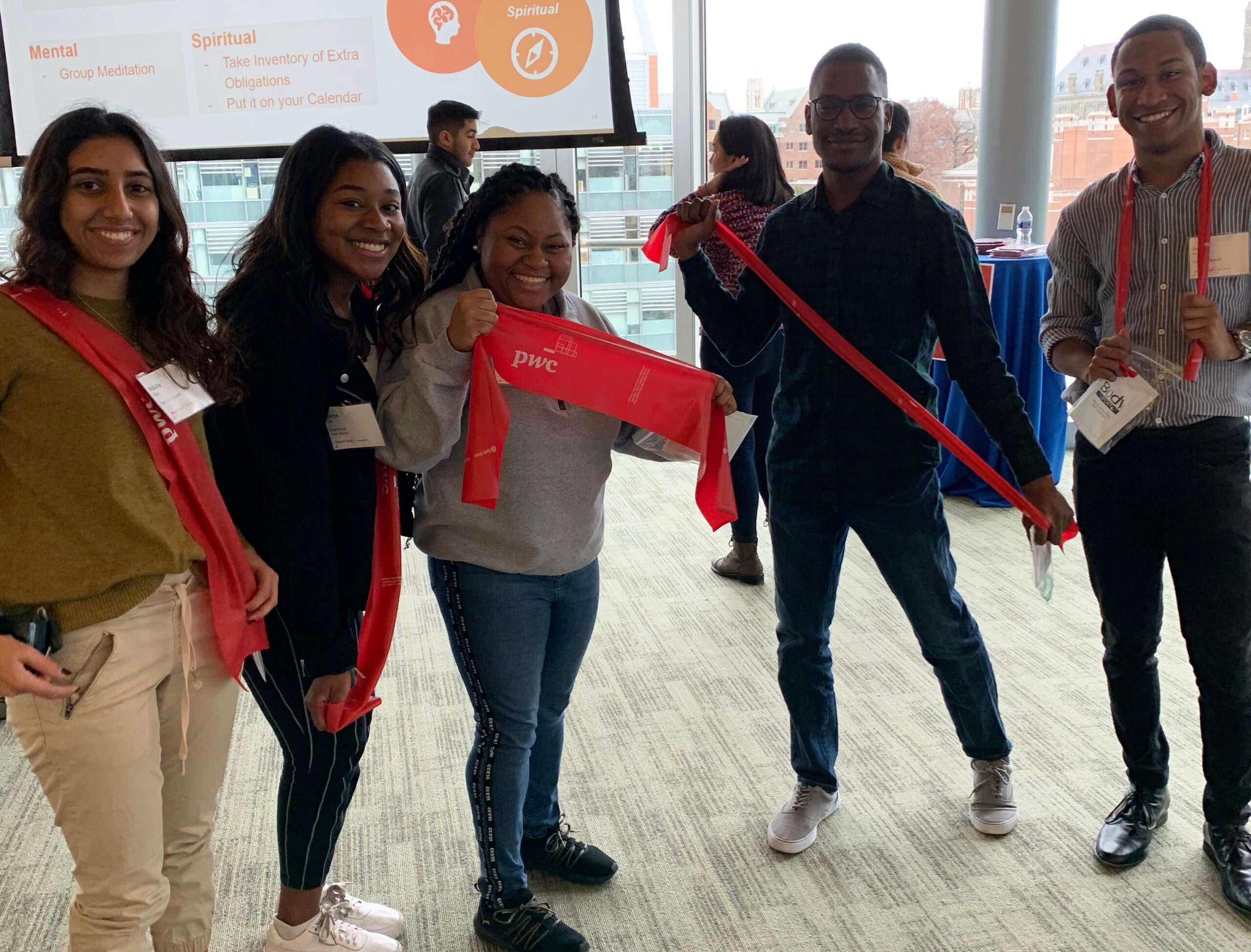 Smart Start Students hanging out