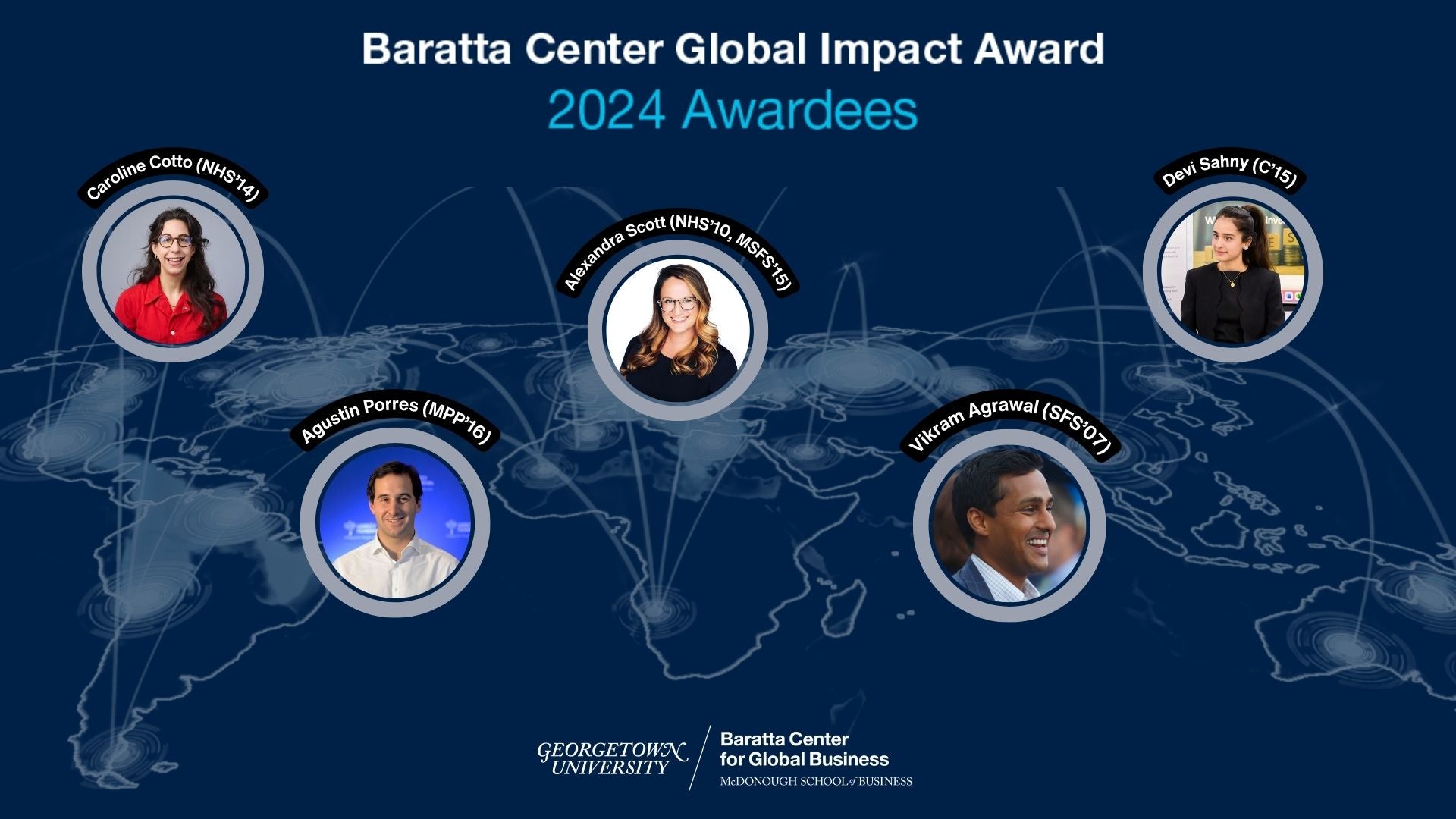 Baratta Center Award Winners 2024