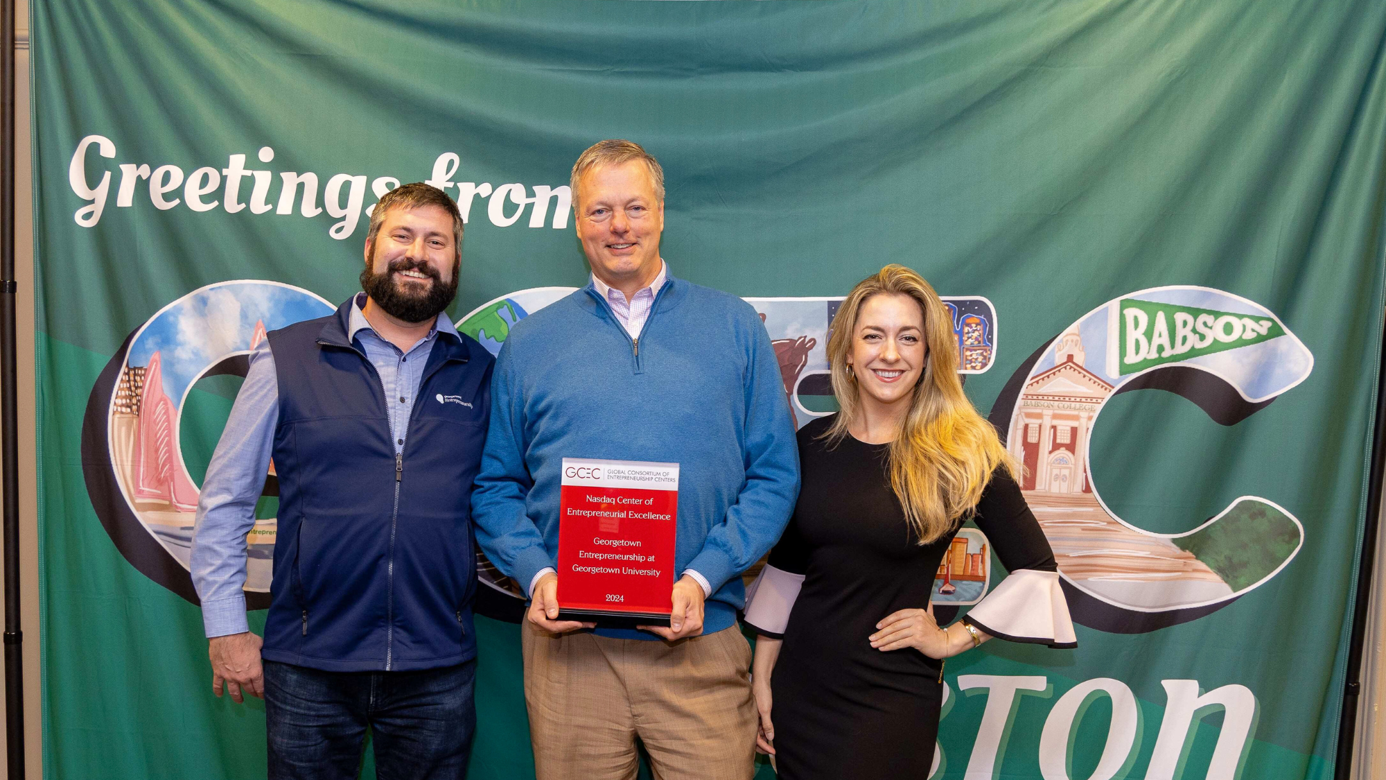 Georgetown Entrepreneurship Receives the 2024 Nasdaq Center of Entrepreneurial Excellence Award