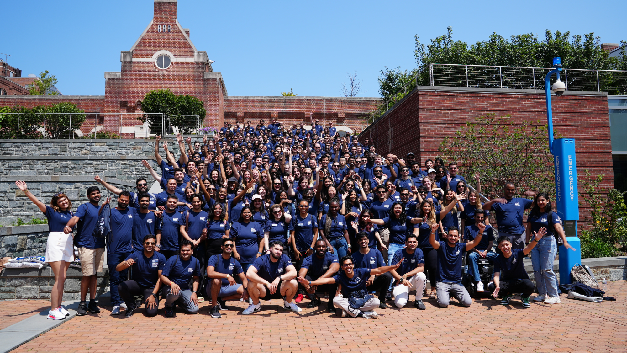 Students in the class of 2025 at MBA Orientation