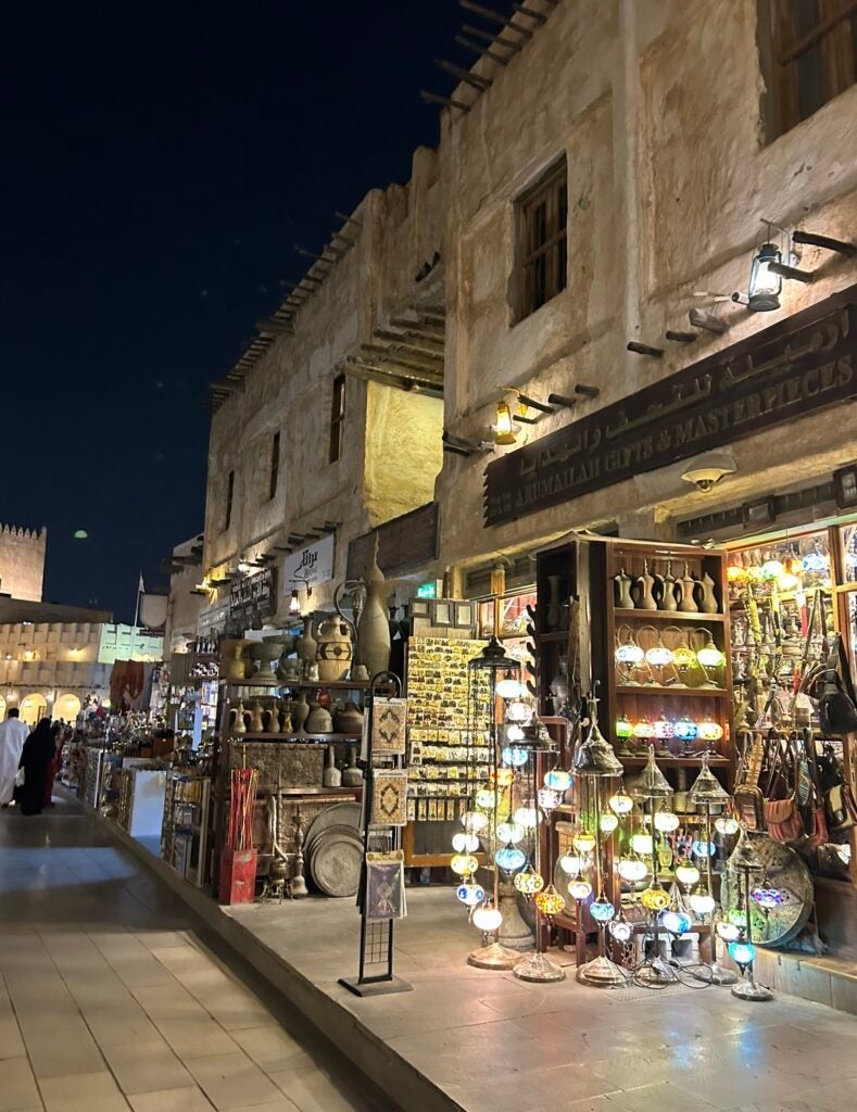 A market in Qatar