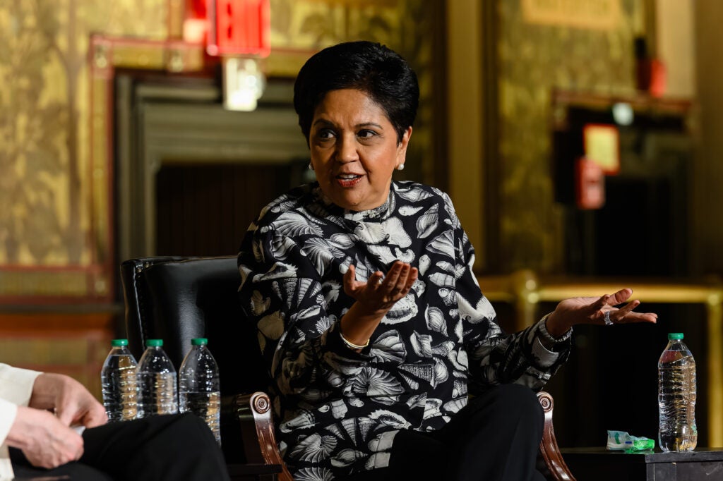 Indra Nooyi at GU event