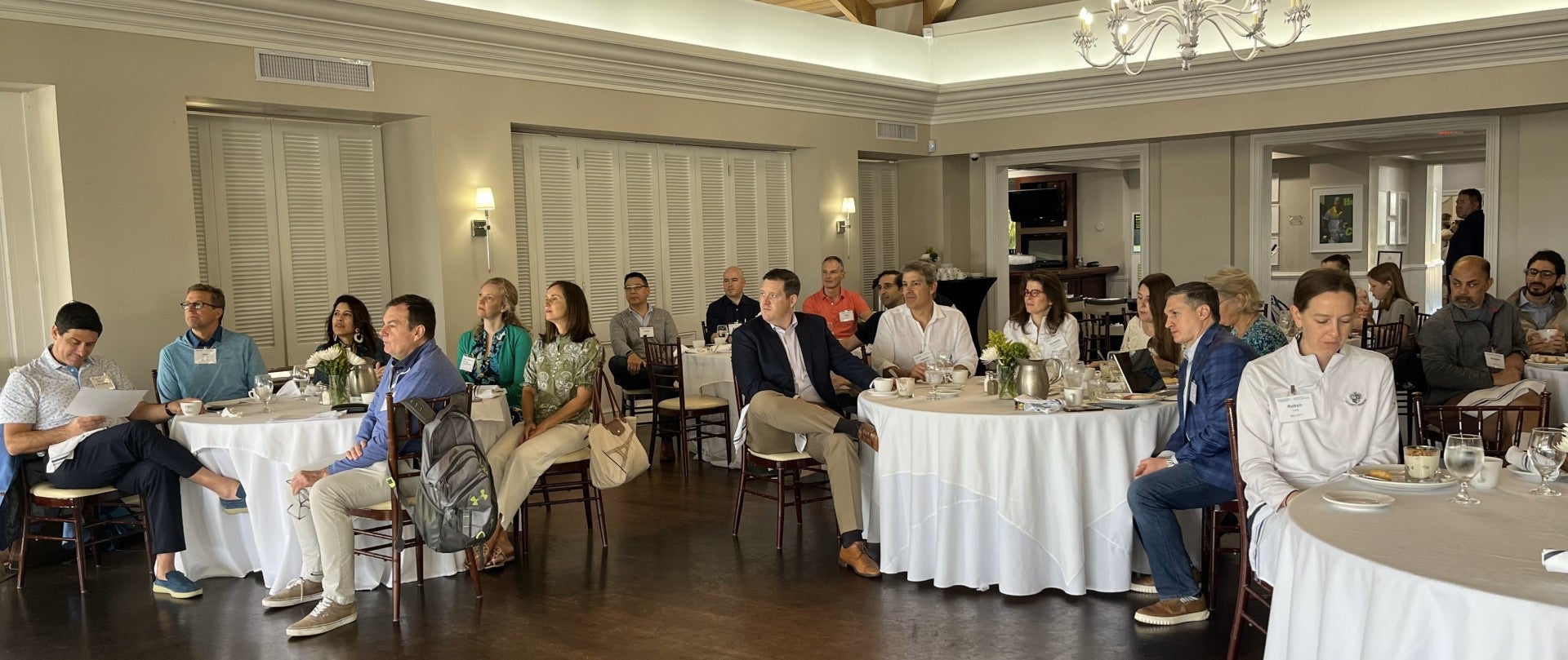 group of alumni at the spring 2025 MAAC meeting