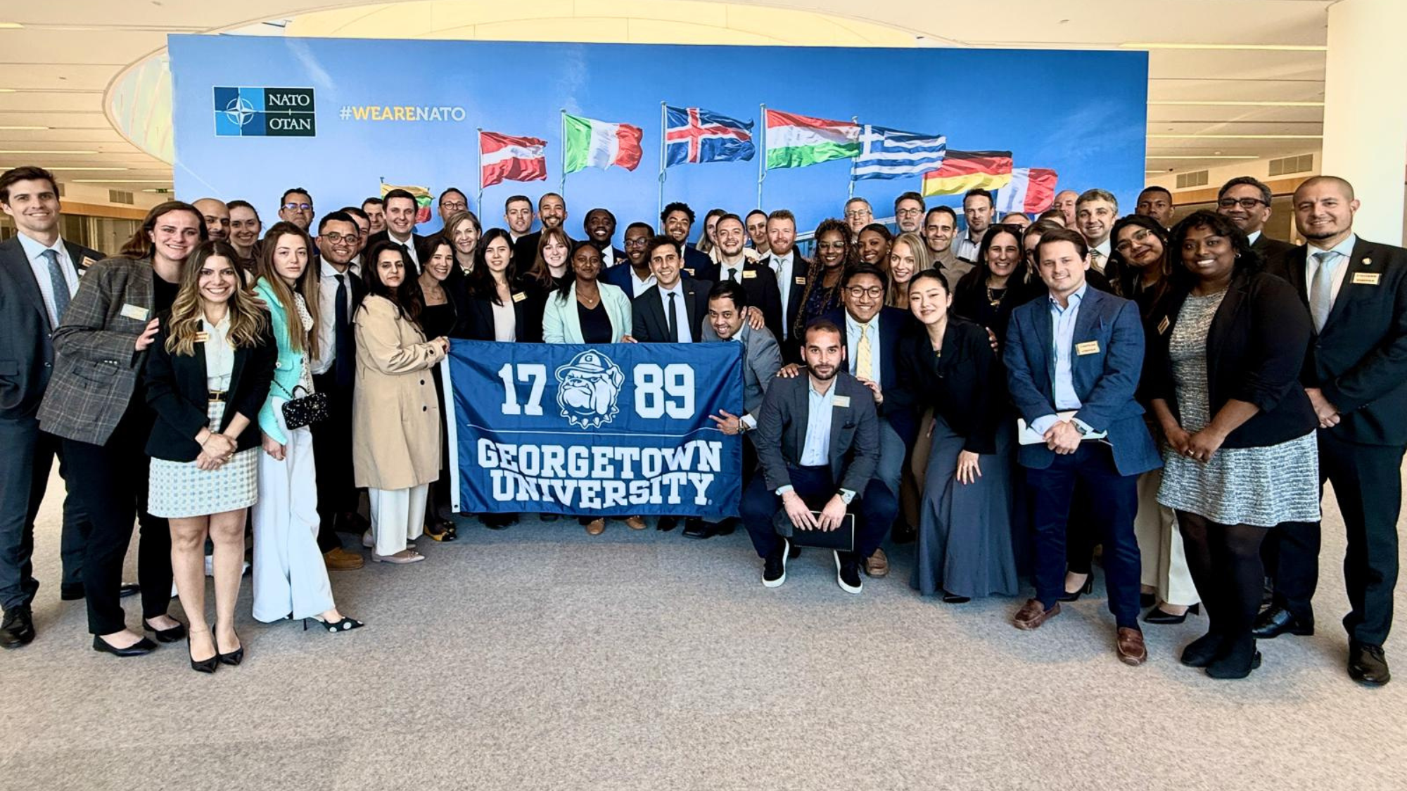 IBP Class of 2025 visit NATO in Brussels