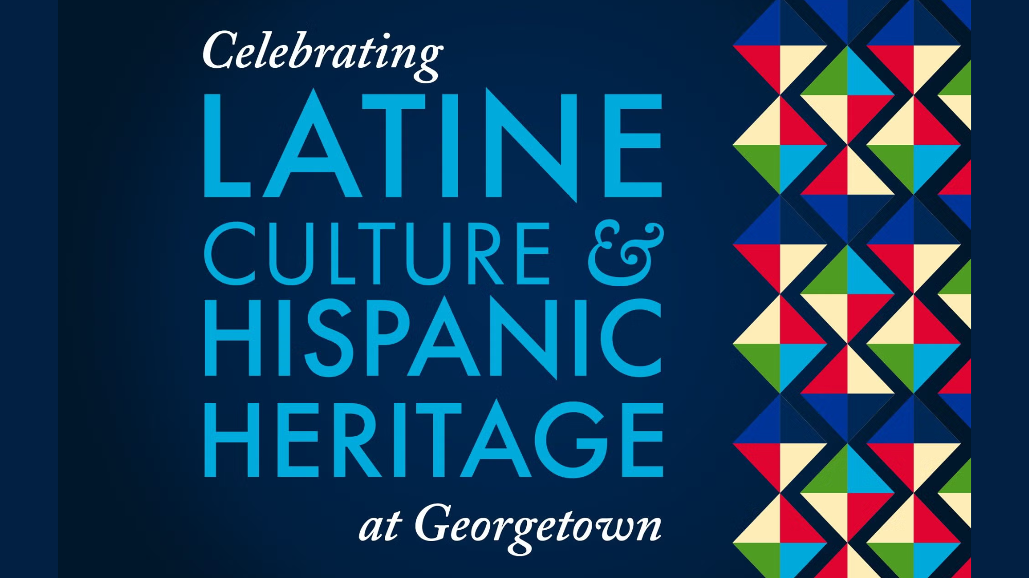 Georgetown community members connect with Latine culture and Hispanic heritage through teaching, research and scholarship and by building community around shared identity and experiences.
