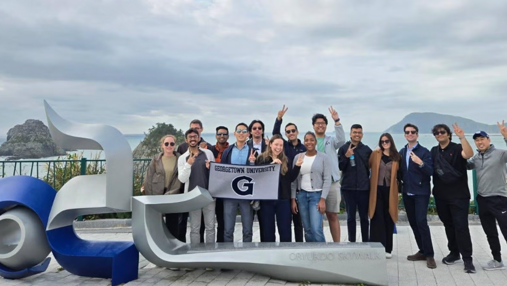 i-trek group celebrating