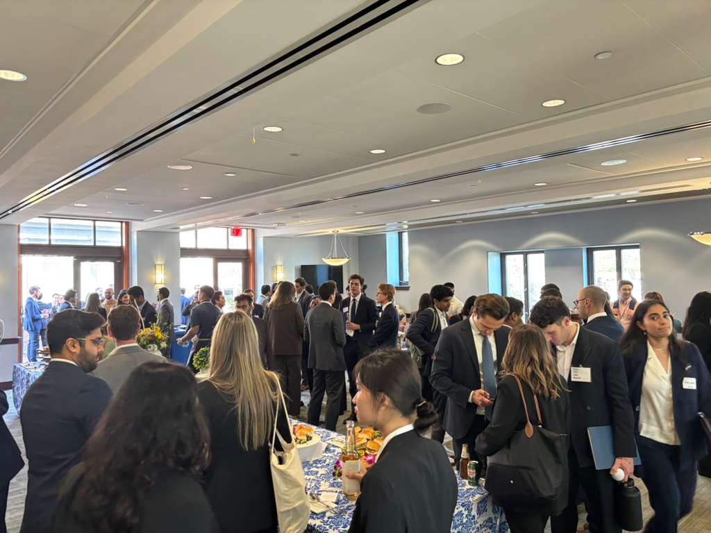 MBA Consulting Day networking reception