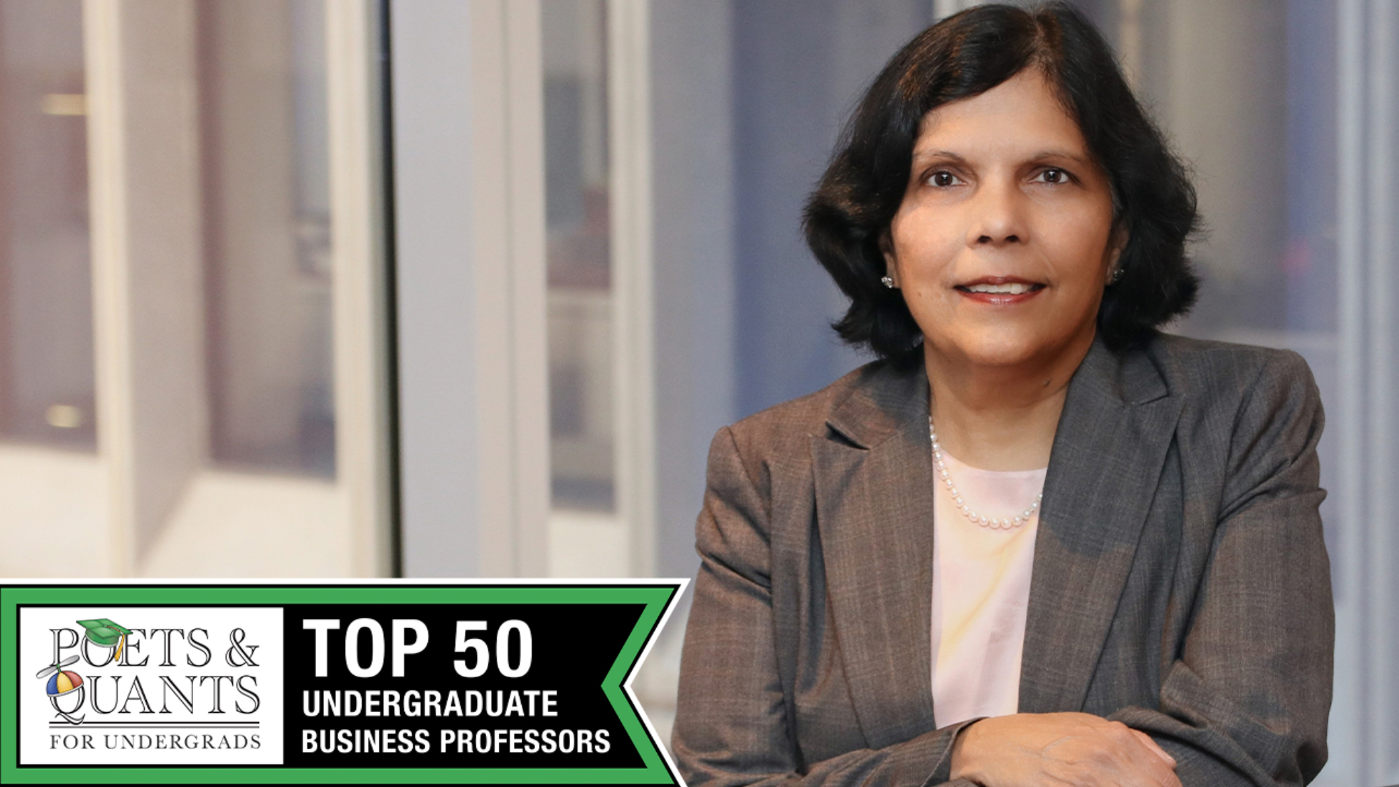 Reena Aggarwal Poets&Quants 50 Best Undergraduate Business School Professors Of 2025
