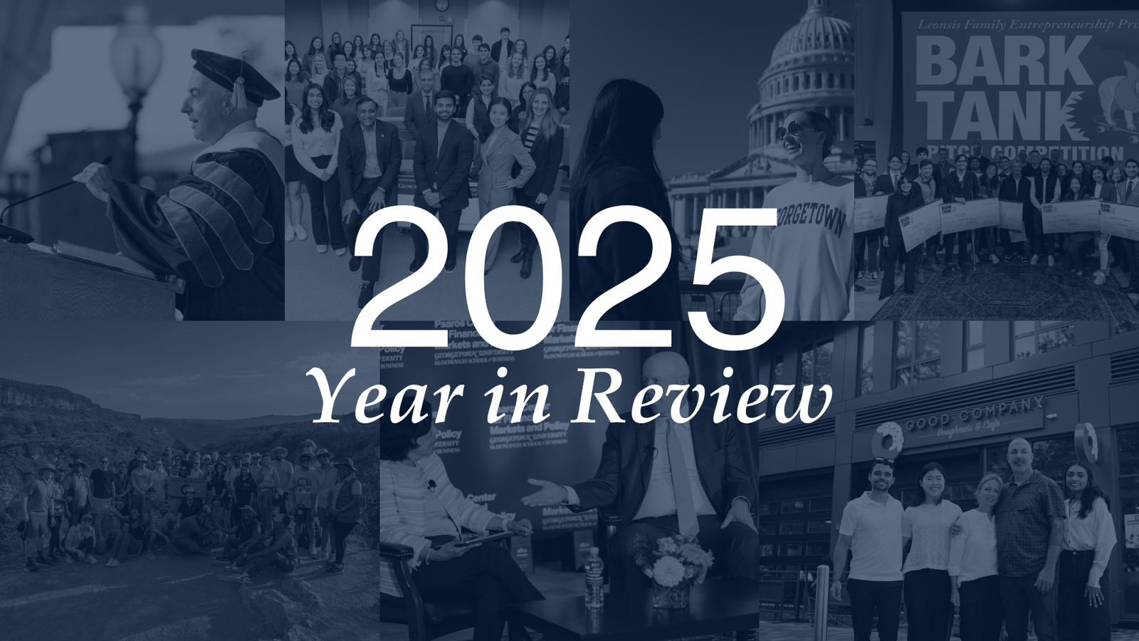 Collage of photos from Georgetown McDonough's top moments of 2025