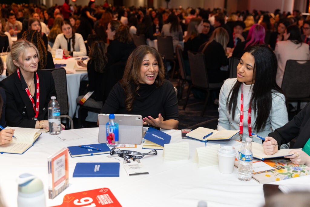 Georgetown MBA fellows at NRF Executive Mentor Experience in New York City