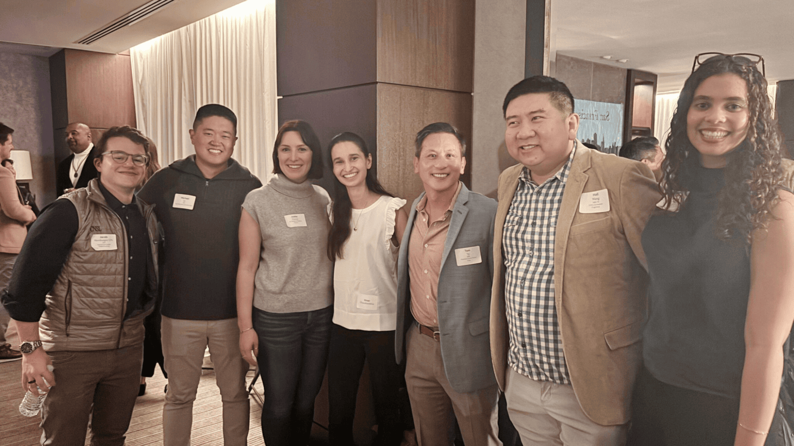 Georgetown University alumni at Business of Health Initiative event in San Francisco.