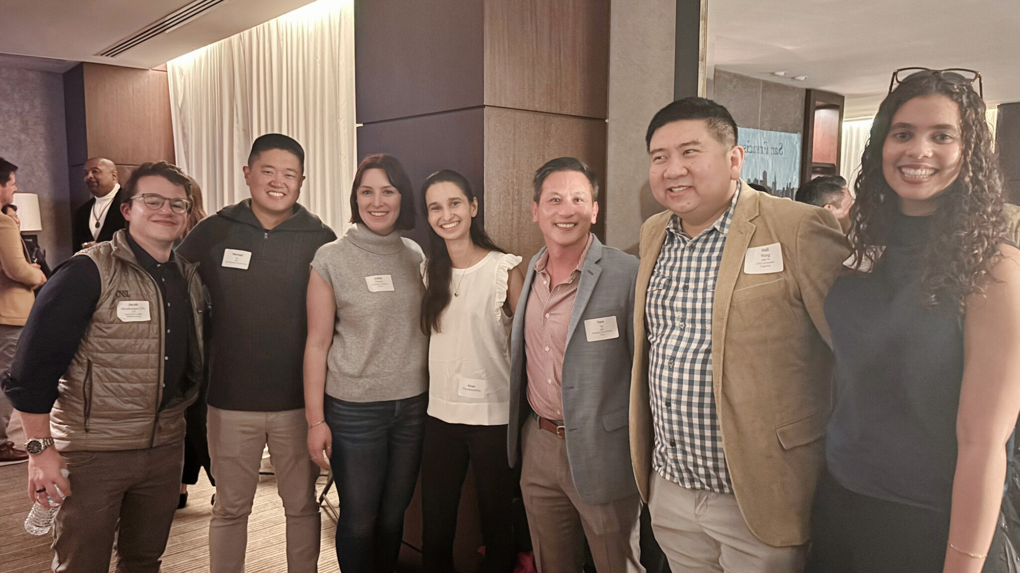 Georgetown University alumni at Business of Health Initiative event in San Francisco