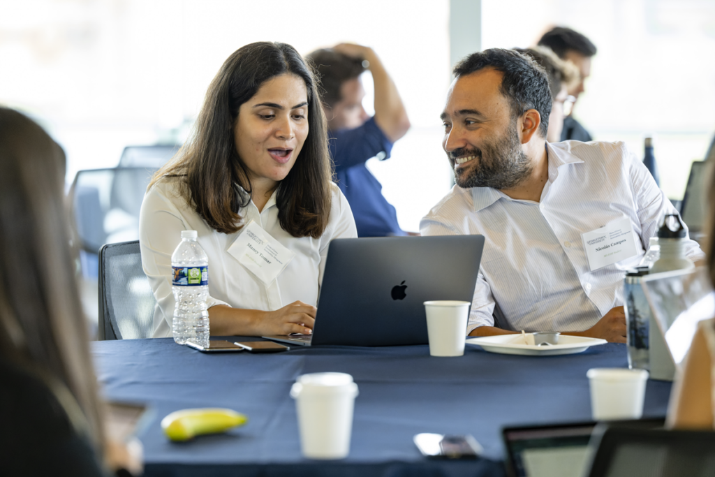 Students discovering the wonders of business education!