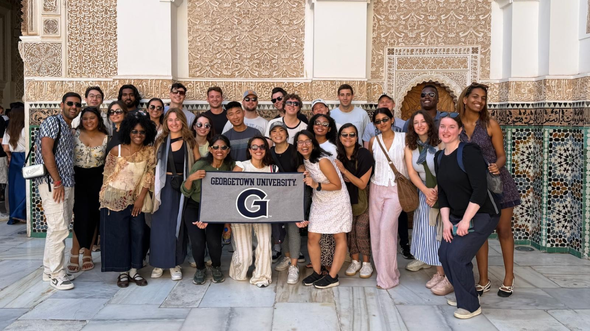 MBA students in Morocco on their International Trek