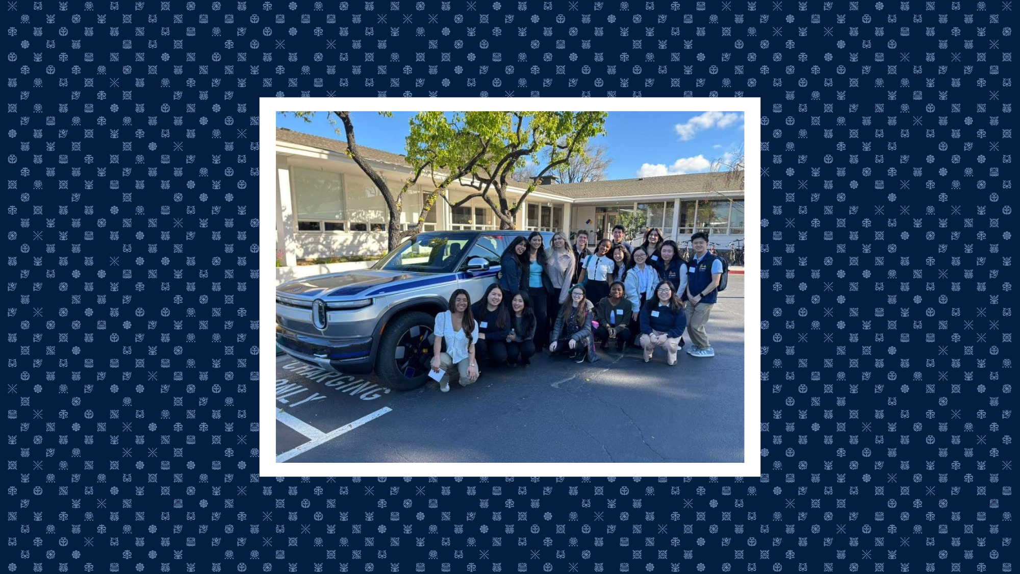 Undergraduate students on the AI Trek to San Francisco