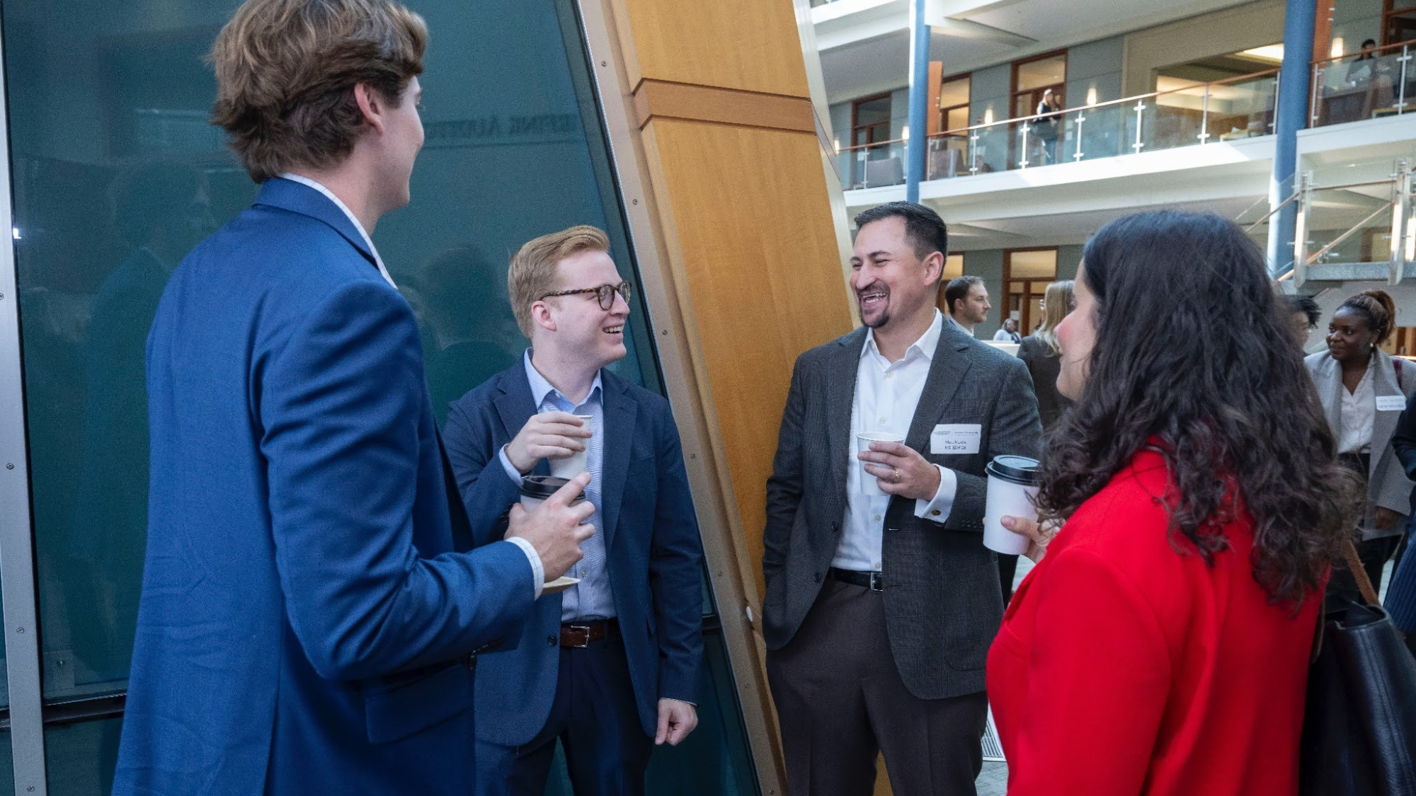 Matt Martin (ESM'26) attending the 2025 Business of Sustainability Initiative's Leadership and Innovation Summit